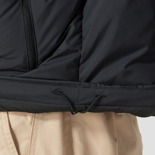 Adidas official store men's clothing 2025 summer new sportswear outdoor windproof warm and cold jacket casual down jacket JV6187 M