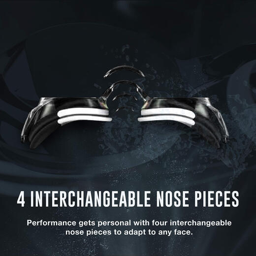 Speedo Unisex Adult Swim Goggles Mirror Conqueror 2.0 Black/Red One Size