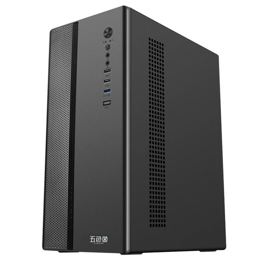 WuSeYu desktop computer host commercial office home game machine (Core i3-12100F 8G 256G 4G game independent display wireless WiFi)