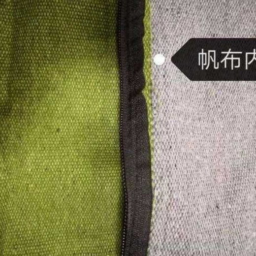 Extra large thickened canvas moving bag, large capacity portable storage bag for working students returning home, thickened canvas military green, extra large width 85cm, height 50cm, thickness 25cm