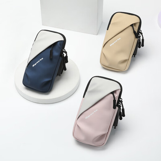 L&M2025 running arm bag for men and women, sports mobile phone equipment, marathon wrist arm arm bag, fitness mountaineering, space gray