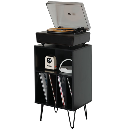 ARKROCKETHuygens Huygens Bluetooth vinyl record player retro LP record player gramophone record player audio living room ornaments birthday gift walnut grain color moving magnetic cartridge black walnut color