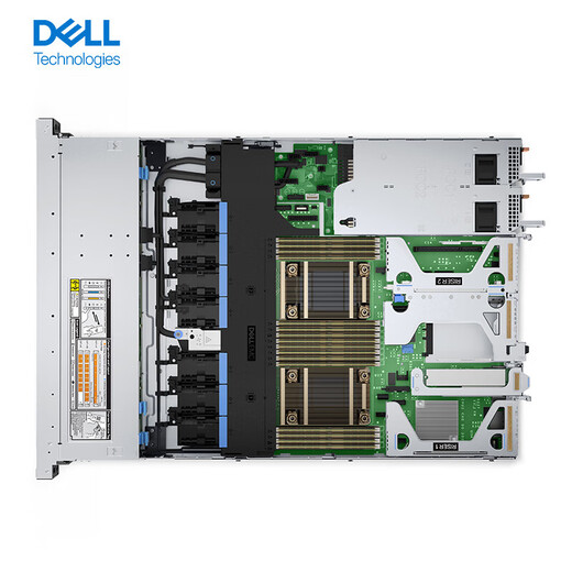 Dell (DELL) R450 1U Rackserver Host Netzwerkspeicher Virtualisierung Dateifreigabe 2*Goldmedaille 5318Y 48 Kerne 96 Threads 256G丨3*1,92T丨H755丨Drei Jahre Garantie