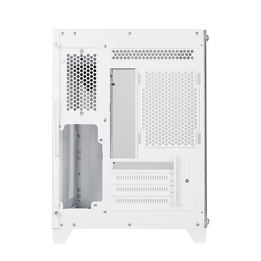 Huntkey S920 Blizzard Tempered glass side view Sea view gaming case Desktop computer case Supports 240 water cooling/M-ATX motherboard/air cooling, height limit 155mm S920 panoramic version white (supports 240 water cooling/air cooling, height limit 155) Supports M-ATX motherboard/240 water cooling