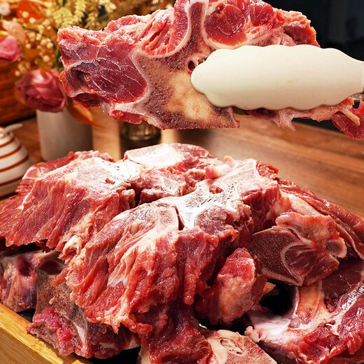 Hongliang importiert aus Argentinien original geschnittenes Rinderkiel 2,5 kg Rindfleisch Skorpion Wirbelsäule Suppe Rindfleisch Knochen Hot Pot Zutaten