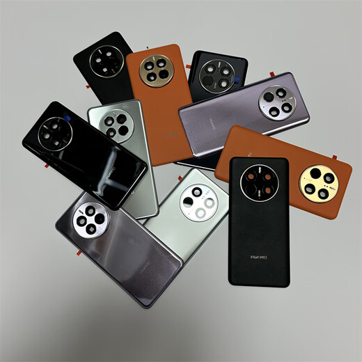 Huawei (HUAWEI) suitable for mate50pro original mobile phone back cover mate50 glass back shell original mobile phone shell mate50pro Yaojin black