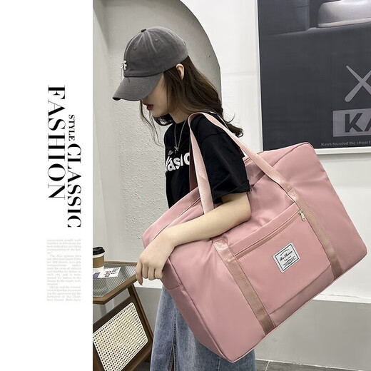 Wilkie Storage Bag Luggage Bag Travel Bag Duffel Bag Maternity Bag Pregnant Hospital Handbag Large Capacity Moving Packing Bag Sweet Powder Dry and Wet Separation Large Size