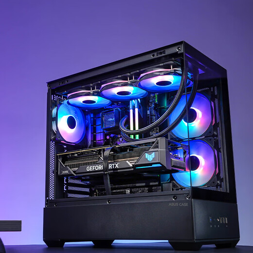 ASUS ROG family bucket AMD R7 9700X/RX9070XT host 5070Ti host 5060Ti graphics card AI designer game desktop assembly computer complete assembly machine seven R7 9700X丨RTX5070Ti