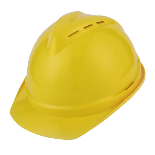 Zhuo Defense Safety Helmet Construction Site Construction Helmet National Standard Thickened Lining Safety Production Workshop Engineering Safety Helmet Customized National Standard V-shaped Thickened Model (New Style) - Blue