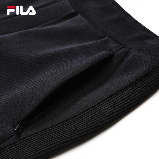 FILA official sports pants men's trousers autumn knitted straight sweatpants sports casual running pants