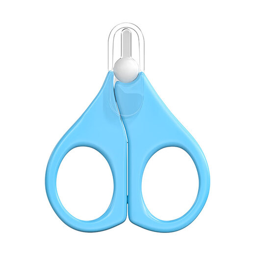 Yusenyi Baby Scissors, Vitamin Small Scissors, Medicine Drops for Newborns, Cod Liver Oil D3 Capsules, Scissors, Single Cut, Blue, Single Pack, Comes with Dust Cover, No Specifications