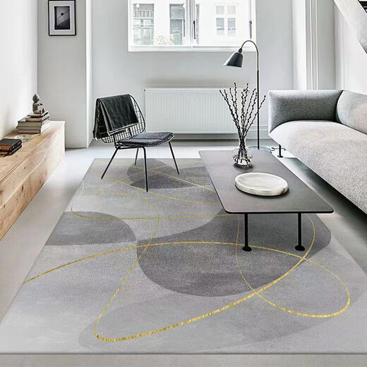 Xuxian light luxury living room carpet floor mat coffee table mat bedroom living room carpet home entrance anti-slip mat large area carpet light luxury-06 200*300 cm