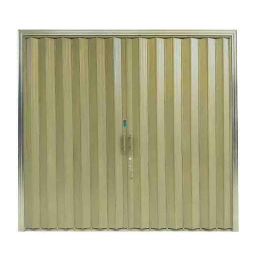 仁聚益铁封板门折叠伸缩防盗拉闸门电梯推拉折页商铺车库防风卷帘和谐门 16分1.2