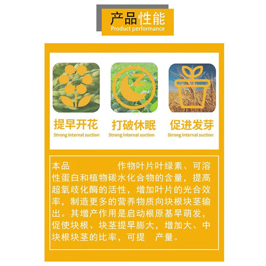 Guoguang Magic King Choline Chloride Garlic Ginger Atractylodes Potato Peanut Radish Yam Expanding Agent 200ml*5 Bottles