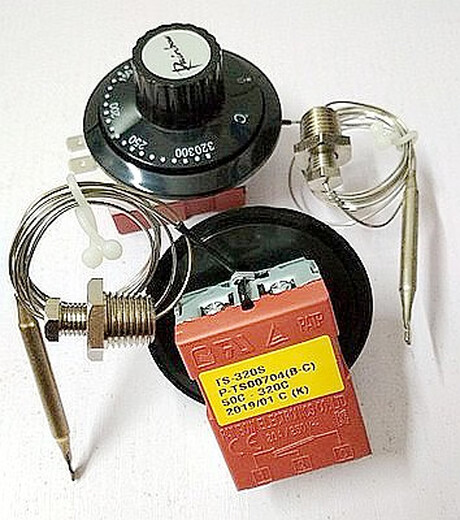 Rainbow rainbow thermostat TS-320S R B B-C 20A/250V temperature adjustment switch dark purple TS-320SR 2m