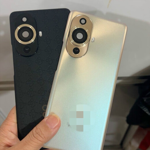 Suitable for Huawei NOVA11pro original back cover original new nova11/se mobile phone glass back shell battery cover nova11 Yaojin black