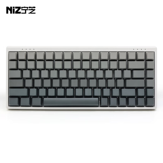 Ningzhi (NIZ) PLUM mini84v6 electrostatic capacitive keyboard, event-level e-sports 8000HZ low-latency FPS gaming keyboard 84v6pro e-sports version gradient black keycaps 35g