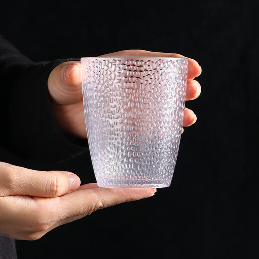 Jingju acrylic cup plastic household drinking cup anti-fall restaurant beverage tea cup color transparent hotel tea cup 290ml acrylic cup random color 5 pieces