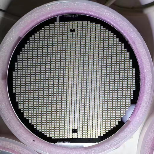 Crystal CPU wafer wafer photolithography integrated circuit chip semiconductor silicon wafer teaching science test five inches 3 free acrylic bracket