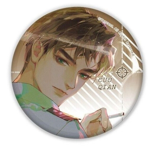 Mengyu Imperfect Relationship Baji Poster Pendant Badge Baji 2D Peripheral 12083 Types of Badges - Unsound Relationship