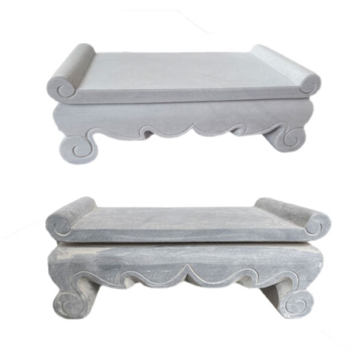 Mesa de altar de piedra del cementerio Clcey, mesa de altar de tallado de piedra que ofrece mesa de la mesa de sacrificio de sacrificio de sacrificio de la plataforma de suministro de hogares del hogar Dali Bluestone Incienso Burner 25*12*12109