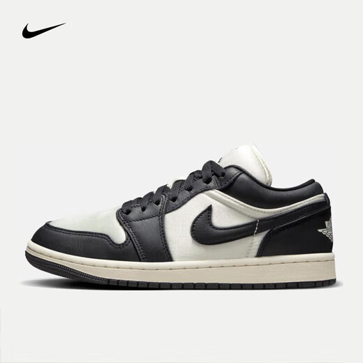 耐克（NIKE）板鞋女鞋2025秋冬季新款运动鞋AIR JORDAN 1低帮轻便透气休闲鞋 FB9893-101黑白 36