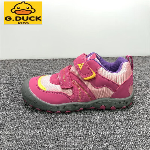 G.duck lance des chaussures de randonnée d'extérieur européennes pour garçons et filles, des modèles printemps et automne pour enfants moyens et grands, des chaussures de sport antidérapantes, des chaussures de randonnée pour enfants, modèle B679 16, taille 33, longueur intérieure 21 cm