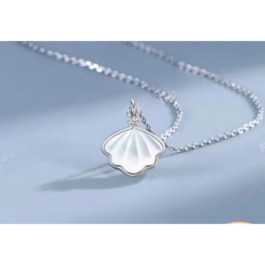 DL 1998 Fat Donglai same style pt950 platinum double ring necklace for women new rose gold long lasting pendant AU750 lock small waist platinum necklace + gift box 3.68g x 45cm