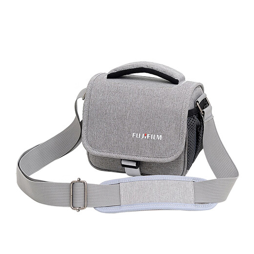 CLCEY es adecuado para el bolso de hombro para cámara SLR sin espejo Fujifilm XS10 XT3 XT4 XT30 XT20 XA7 XS20 estándar Fuji gris claro tamaño mini 1105