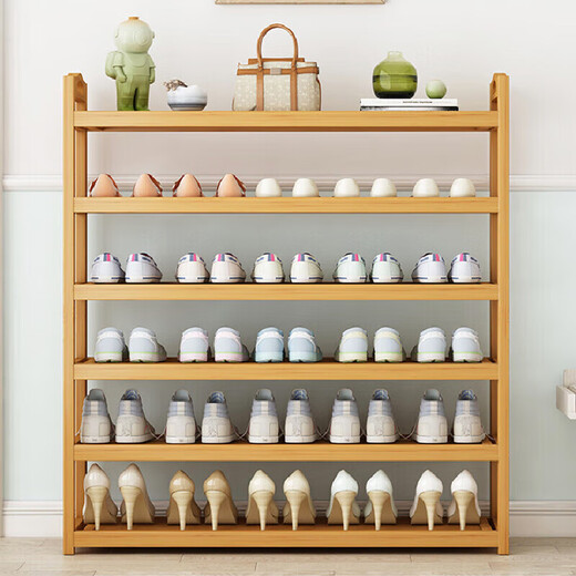 Yijia Shoe Rack Simple Shoe Rack Nanzhu Simple Shoe Rack Doorway Multifunctional Shoe Cabinet Home Modern Simple 6 Layers 80