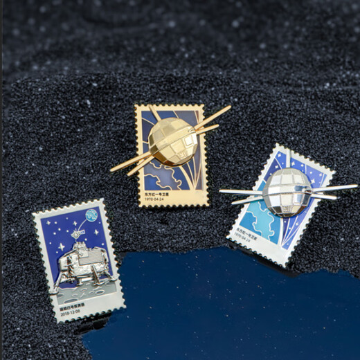 SpaceX Historical Point Badge Brooch