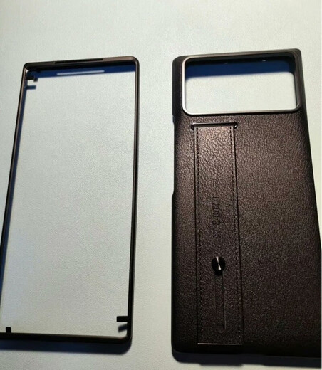 Suitable for Xiaomi MIX Fold 3. Factory-made anti-fall mobile phone case, protective cover, black front shell, Xiaomi MIX FOLD 3