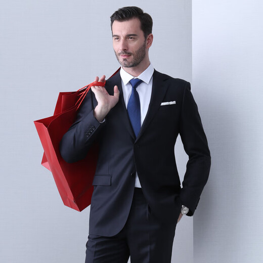 
Peromon [96.1% wool + multi-edition] Men's wool suit not slit suit jacket 185C