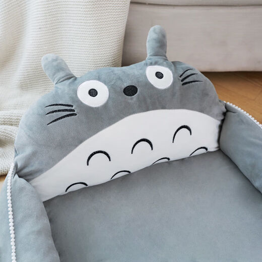 Yusenyi cute crib-in-a-bed baby multi-functional bionic bb bed newborn portable foldable anti-pressure children's bed bed-in-a-bed-My Neighbor Totoro style