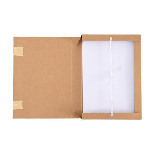 Thai high-quality 10 20mm technology file box a4 new standard imported wood pulp dark thickened 674g cow jam paper 2CM project engineering infrastructure file JK6742A