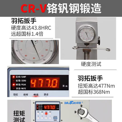 XMSJ羽拓扳手工具套装开口梅花两用扳手组合小呆板子机修汽修 15909 羽拓 梅花扳手9件套