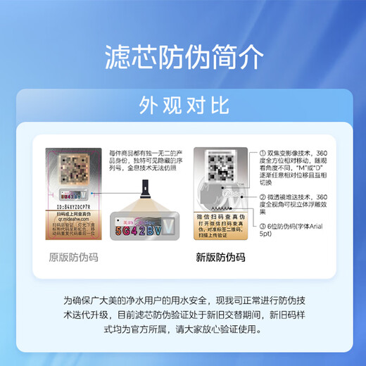COLMO Midea water purifier F1 filter element MRO1593-50G 1695 1595A MRC1795C\/B-75G Kuangjun F1_PP+C1+C2