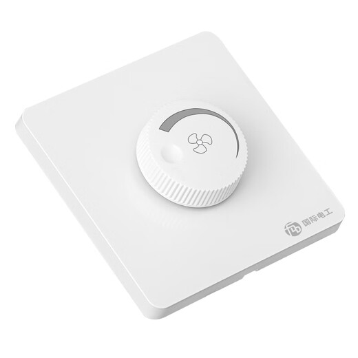 International Electrician (FDD) ceiling fan speed regulator speed switch universal five-speed controller ceiling fan electric fan 86 type speed switch concealed 400W-stepless speed switch