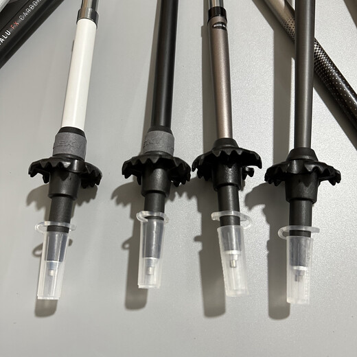 LEKI Carbon Outdoor Folding Z-Pole Trekking Poles Carbon Micro Vario DSS 65220671 Cressida Pair (Female