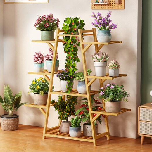 Anya flower rack indoor multi-layer storage rack floor-standing assembly balcony decorative flower pot rack pothos succulent