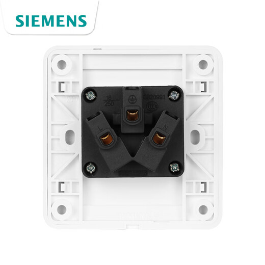 Siemens switch panel Vision 16A three-hole socket with switch air conditioning power socket Yabai color silver gold brown Yabai 16A three-hole socket