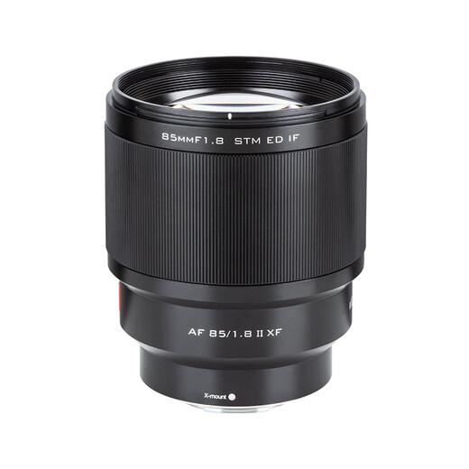 Viltrox 85mm F1.8 second generation Fuji mouth autofocus lens with large aperture suitable for XF mount XS10 XT30 mirrorless camera portrait close-up medium telephoto fixed focus lens AF 85mm F1.8 II XF (Fuji mouth) official standard