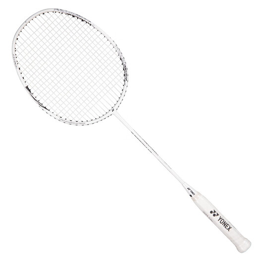 YONEX尤尼克斯羽毛球拍天斧进攻高磅全碳素进阶AX10白亮黑已穿线附手胶