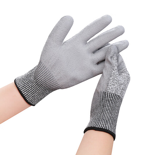 Dengsheng 659 anti-cutting level 5 wear-resistant metal stab-proof cutting steel wire special military knife soft armor labor protection gloves 1 pair Dengsheng #659 soft armor