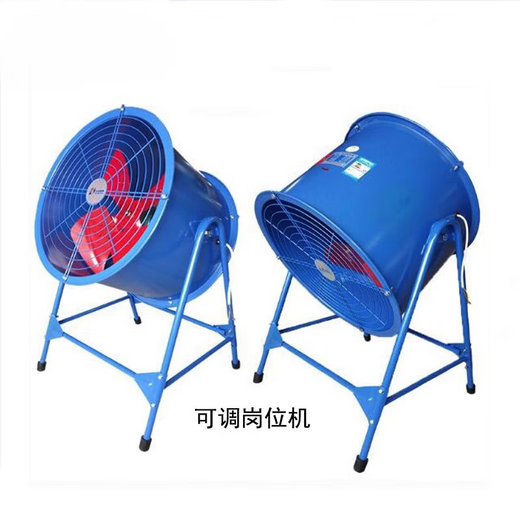 ZNMWEG Ventilator Jiuzhou leistungsstarke industrielle Küche geräuscharm 220V380V zylindrisches Rohr Axialventilator 5A-4-660 Watt 220v1400 U/min Luftvolumen 6198