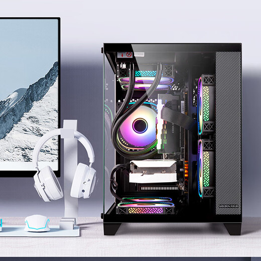 Colorful Sea View Host i5 12600KF/RTX4060Ti 5060TI Black Myth Wukong eSports Game Design Office Computer Host Desktop Assembly Machine with Four 12400F丨16G丨5060