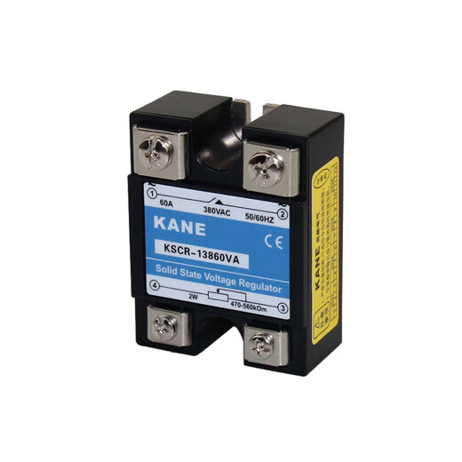 Single-phase solid-state voltage regulator VA/VD SSR relay voltage regulation module 4-20MA/0-10V potentiometer control voltage 0-10V control 60A