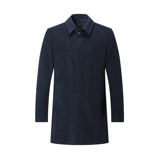 Septwolves Wool Woolen Coat Autumn and Winter Removable Down Vest Men's Jacket Warm, Soft and Comfortable Men's Clothing