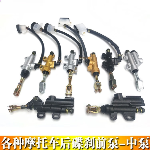 YWZR Motorrad Loncin Zongshen Lifan Horizon Lifan Little Ninja V6 Baodian R12350 Scheibenbremse Einline-Ölpumpe Medium Pumpe (B-Modell)