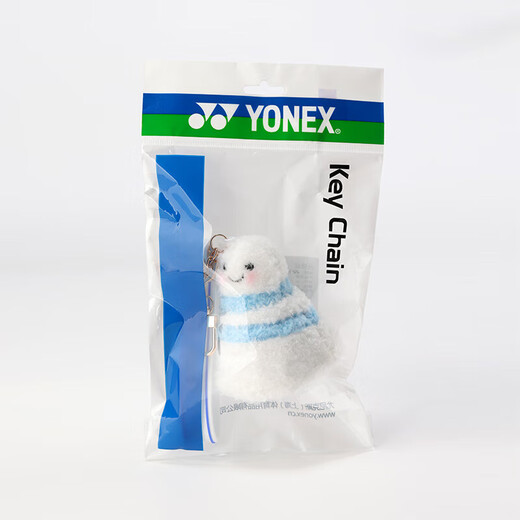 YONEX尤尼克斯钥匙扣羽毛球挂件可爱卡通挂饰礼物AC134CR白蓝
